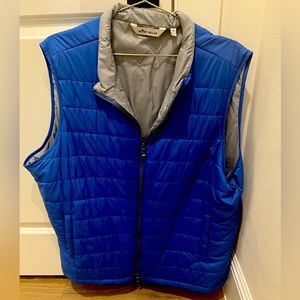 Peter Millar true blue quilted vest size XL